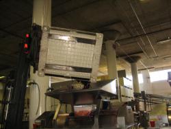 The grapes are being pressed