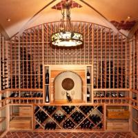 http://www.josephandcurtis.com/ redwood wine racks and wine cellar