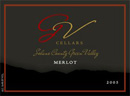 G V Cellars’ 2005 Market Merlot Label
