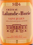 Buy Lalande-Borie Wine