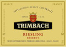 Trimbach Reserve Riesling Label