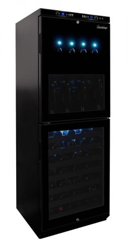 Vinotemp Dual-Zone Wine Dispenser and Cooler 