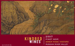 Kindred Wines Pinot Noir Label