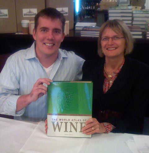Jancis Robinson and me at Ferry Plaza Wine Store book signing Jancis Robinson and me at Ferry Plaza Wine Store book signing