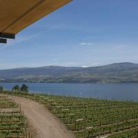 View from the terrace at Mission Hill Winery