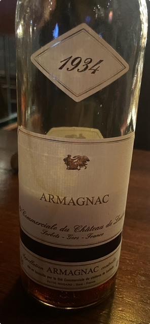 1934 Château de Laubade Armagnac, France, Wine Review | IntoWine