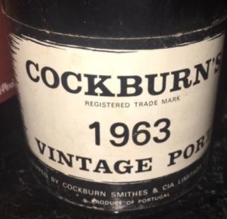 1963 Cockburn Porto Vintage Portugal Oporto Wine Review Intowine