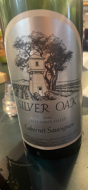 1986 Silver Oak Cabernet Sauvignon Alexander Valley, USA