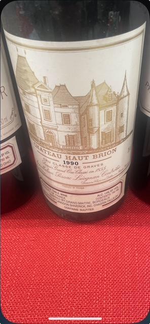 1990 Château Haut-Brion, France, Bordeaux, Graves, Pessac-Leognan