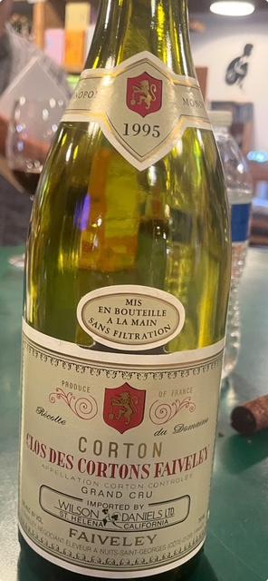 ⭐️Faiveley Corton Clos des Cortons 1995年 1995 Faiveley Corton-Clos des Cortons Faiveley - CellarTracker