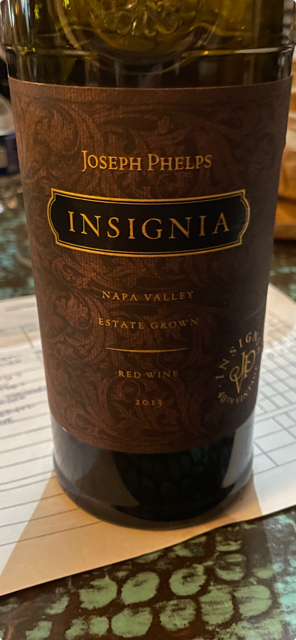 2013 Joseph Phelps Insignia, USA, California, Napa, Wine Review