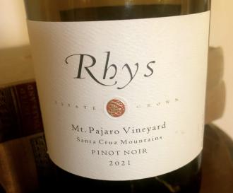 Pinot Noir, Santa Cruz Mountains