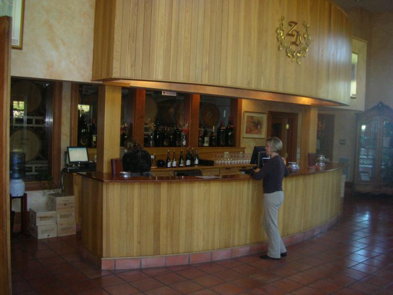 ZD Wines - Tasting area