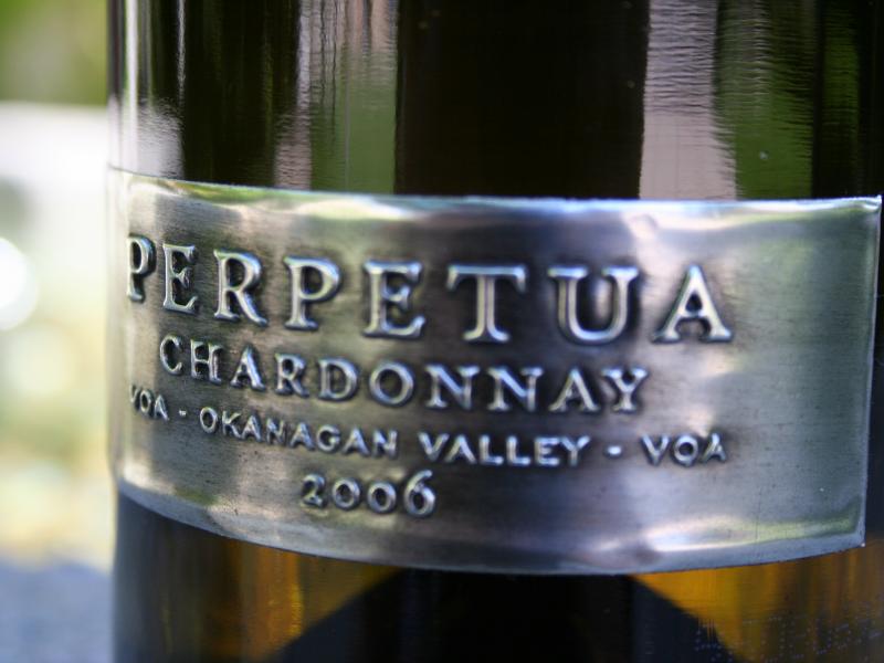 Mission Hill Winery's Perpetua Chardonnay