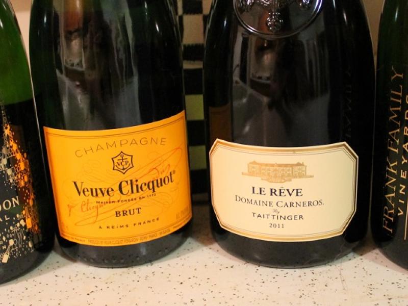 French Champagne –v- California Sparklers