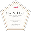 Cain Five Label