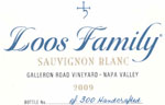 Loos Sauvignon Blanc Label