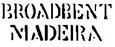 Broadbent Madeira Label 
