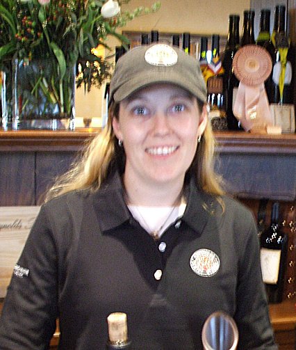 Dee Hall of Reynolds Family Winery (click to enlarge)