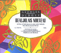 2005 Beaujolais Nouveau Label