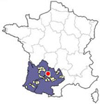 Cahors Map