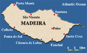 Map of Madeira