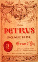 Chateau Petrus Label