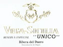 Vega-Sicilia Unico label